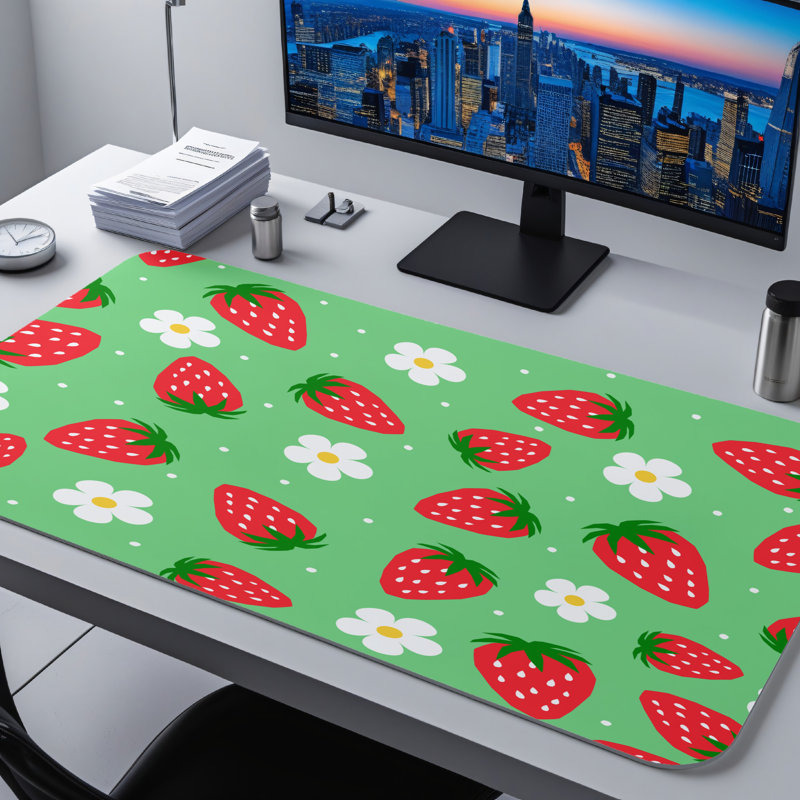 Polyester Desk Pad, 31.5x15.5