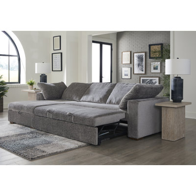 Drift Sectional Sleeper Facing Chaise