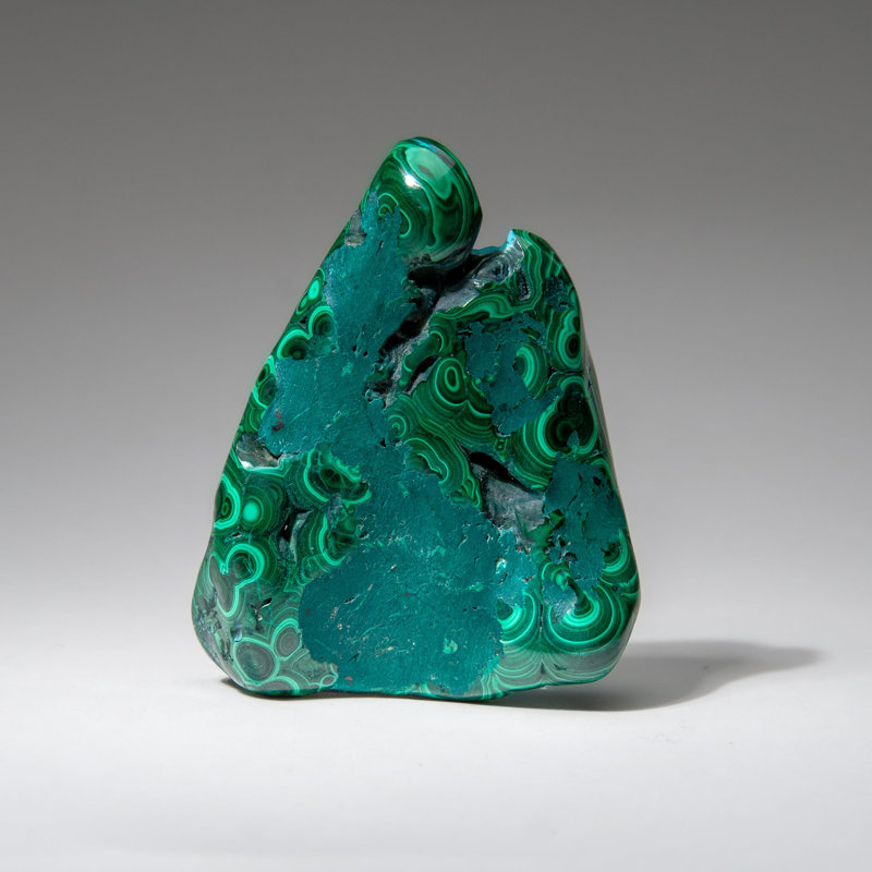 Decorative Stone Decorative Object, 3.5" H x 0.75" W x 3" D