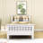 Domonick Wooden Platform Bed with Headboard-723983690-723983692