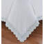 HomeSpace Direct Embroidered Luxury Duvet Cover Set Bedding Set With Pillowcase(s) Evelyn White-112295672