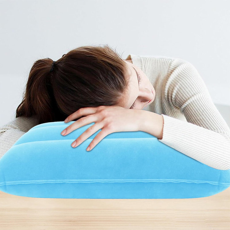 2 pièces Coussin gonflable avec coussin gonflable, Bleu