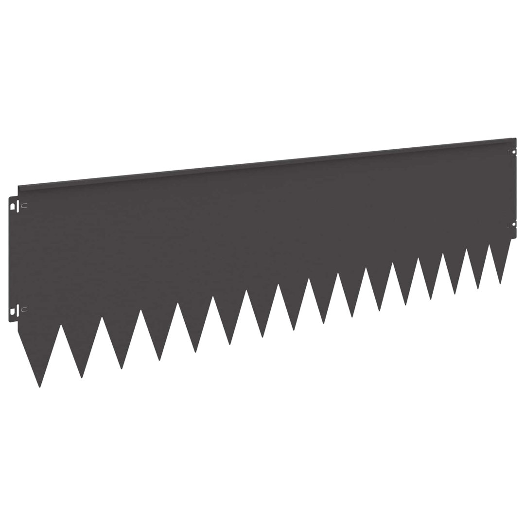 15cm H x 103cm W Steel Lawn Edging