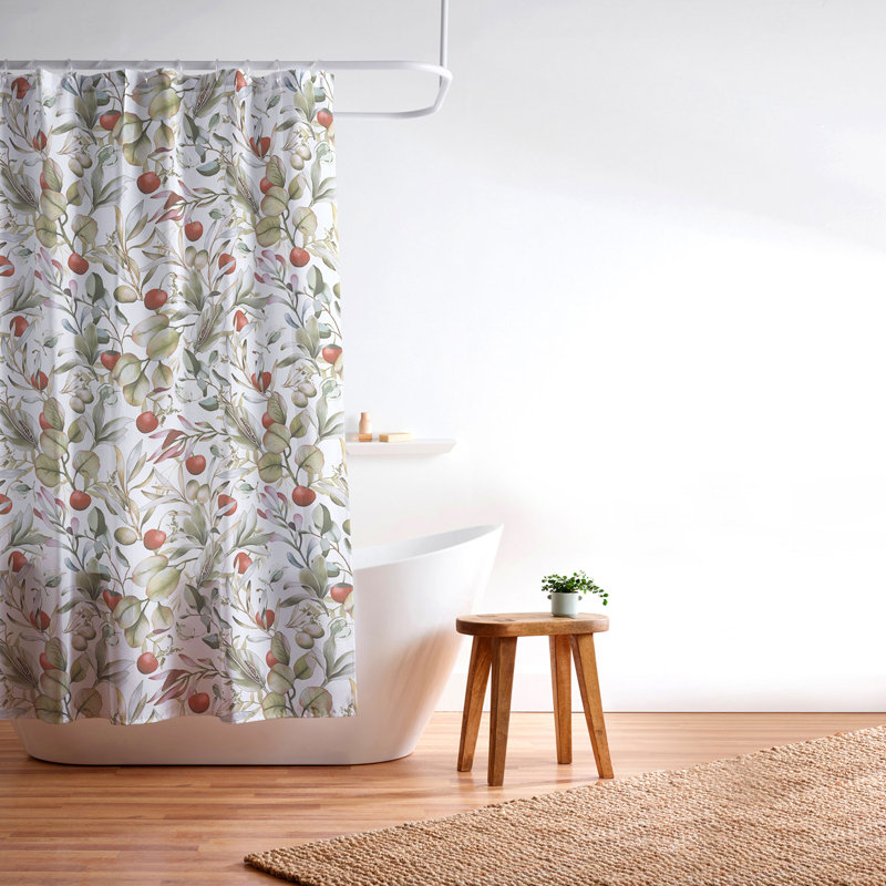 Rideau de douche Marta Barragan Camarasa, Green Floral 34