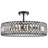 Luxury Crystal Drum Semi Flush Mount Light-251136081-251136090