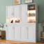 Lit escamotable mural avec armoire supérieure-783774079