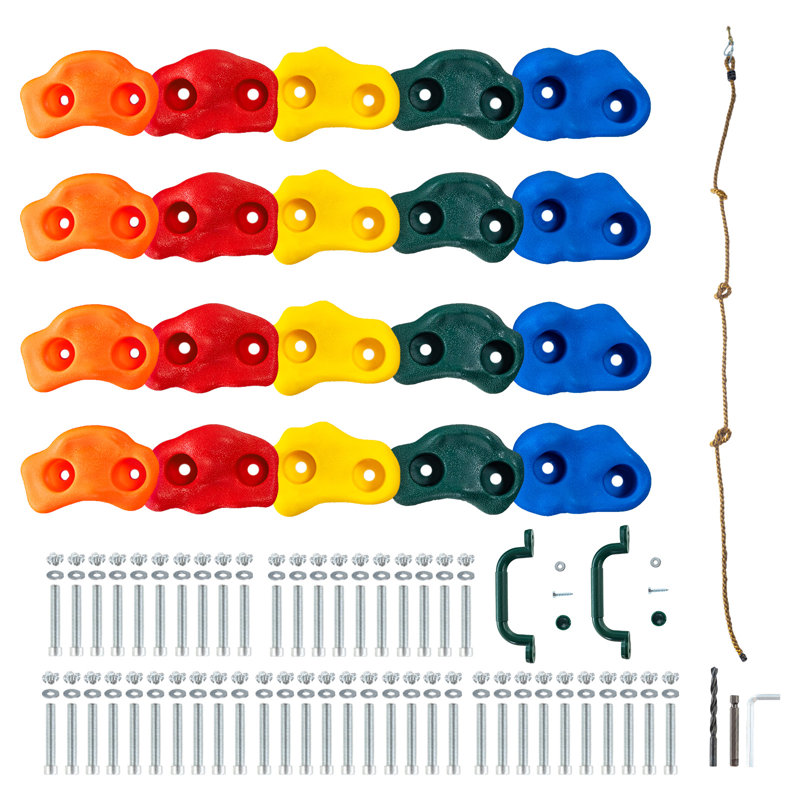 VEVOR PP Copolymer Climbing Rocks