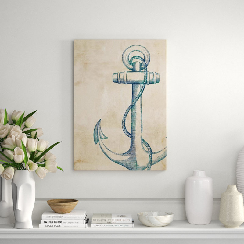 Nautical Charms II Print by Guseul Park, 34" H x 24" W x 1.5" D, Glass Coat