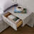 Queen Size Upholstered Bed Frame-2077590822