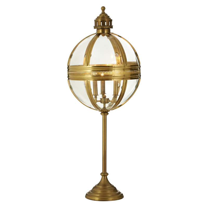 Metal Table Lamp, Brass