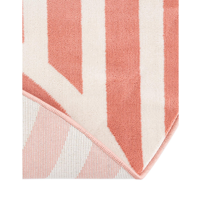 Tapis pour enfant Unique Loom Lines, Rond 5 pi 3 po
