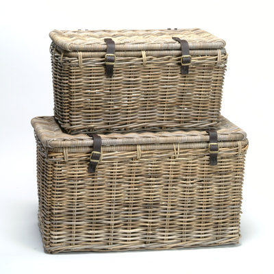Achava 2 Piece Wicker Trunk