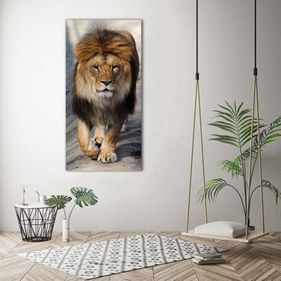 Lion - Wrapped Canvas Print
