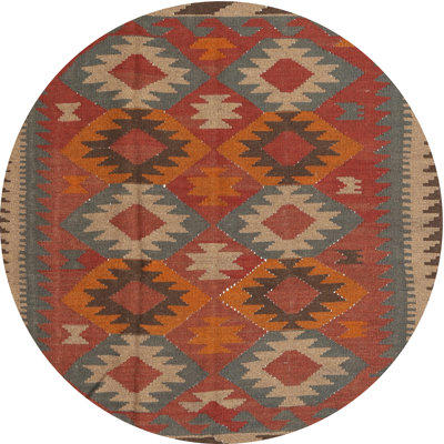 Tapis rouge / orange Ima