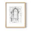 Croquis rétro Lxxi - impression encadrée-346038446-346038433