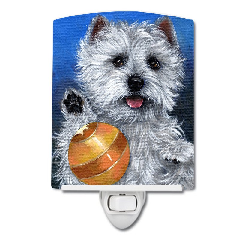 Veilleuse Westie, Westie balle de jeu