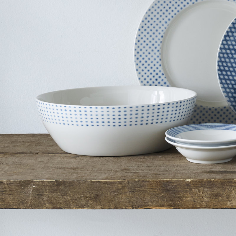 Bol à légumes Noritake, 96 oz., Bleu