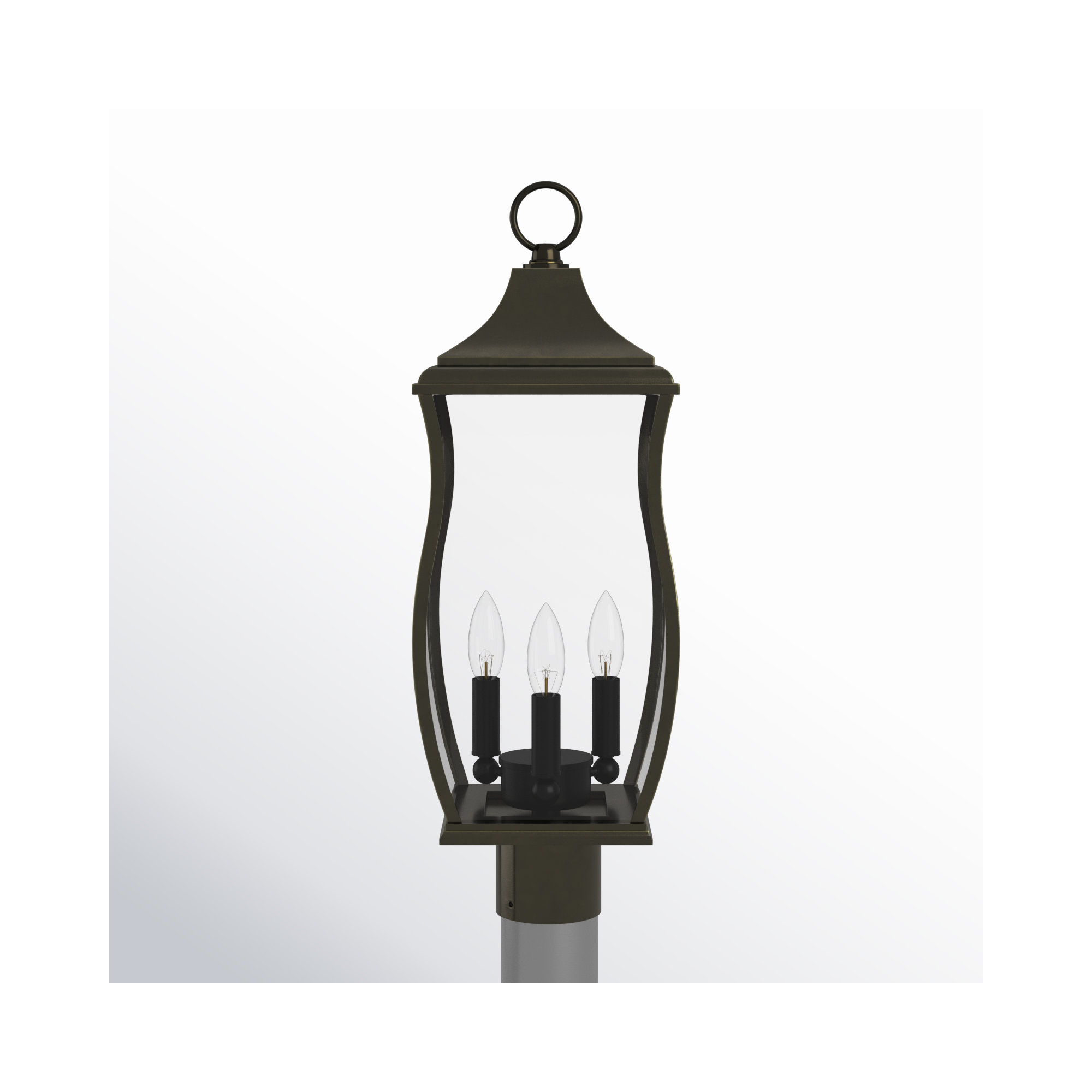 Beveled Outdoor Lantern Head