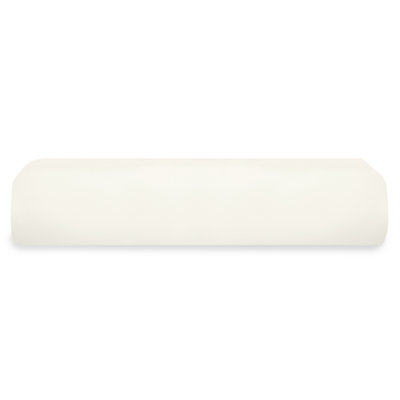 Delara GOTS-Certified Organic Cotton Sateen Fitted Sheet, 400 Thread Count, Soft Long-Staple Cotton, 16" Deep Pocket