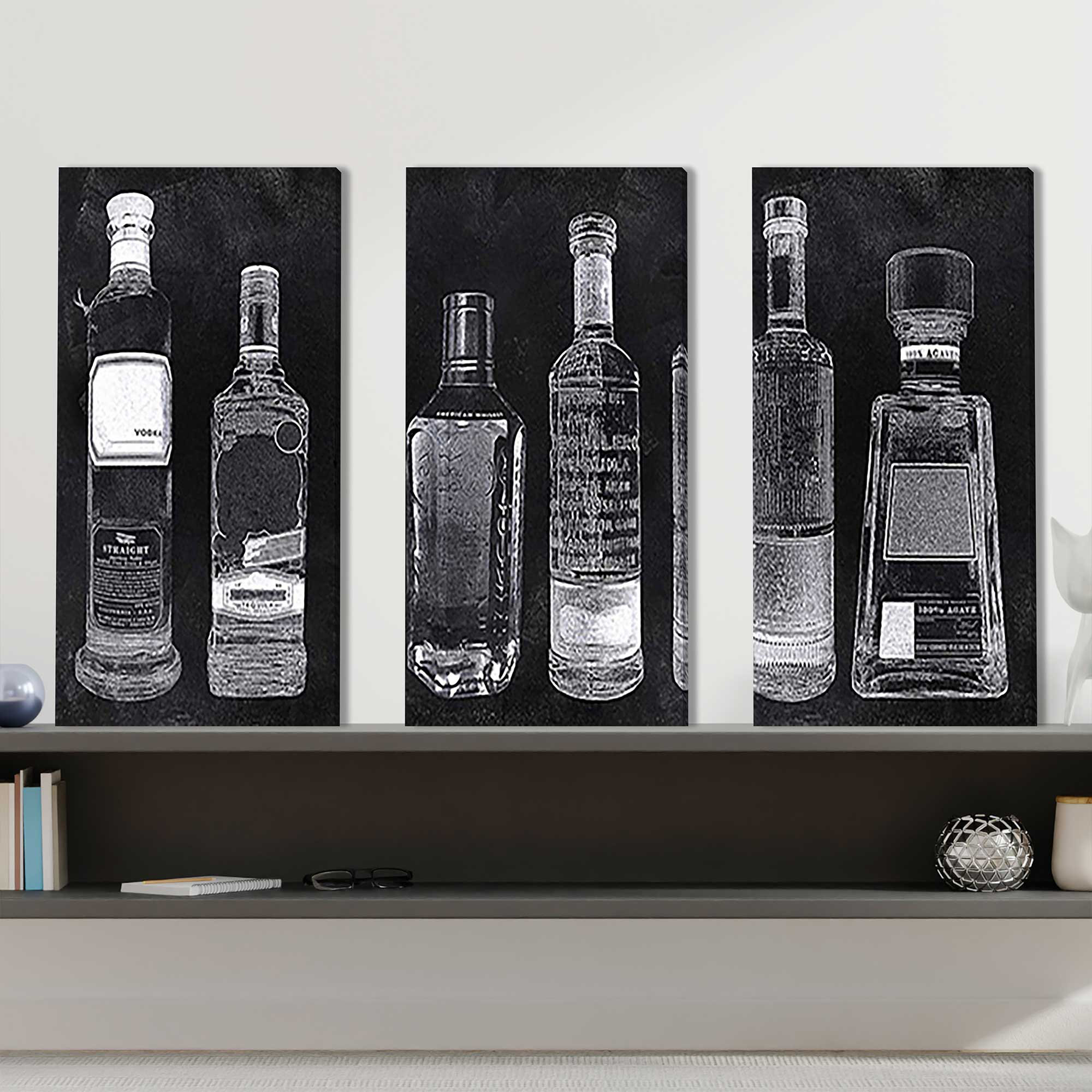 Winston Porter " Bar Cart " 3 Pieces Wayfair Canada