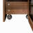 70" Display Cabinet With Glass Doors And Lights, With Multi-Functional Pull-Out Multi-Tier Storage Shelf , Wooden Display Storage Cabinets