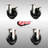 Hard Rubber Casters
