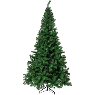 Sapin de Noël artificiel haut de gamme de 120 cm, 400 branches vertes, branches fournies, idéal pour la décoration de la maison, du salon, de la chambre, du bureau et des fêtes.