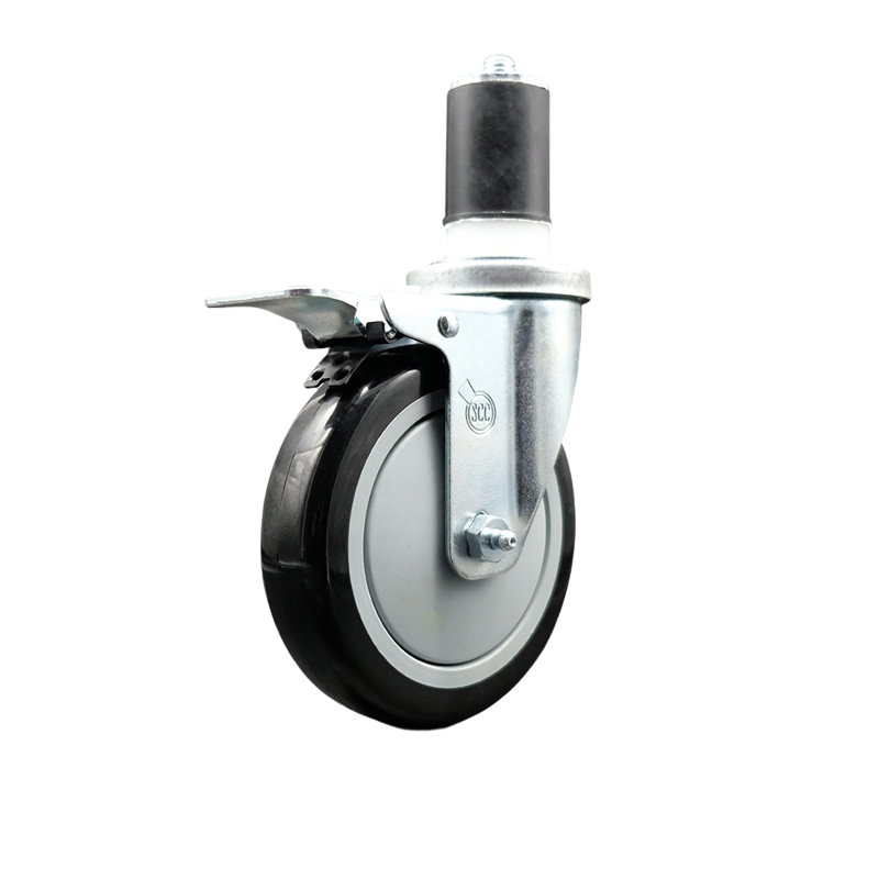 Locking Caster Replacement, Blue