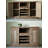 American Country Style Elm Sideboard