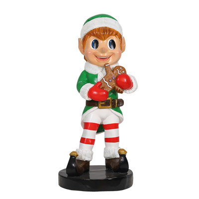 Elf holding Gingerbread