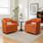 Fumiyo Velvet Swivel Barrel Chair-2000563758