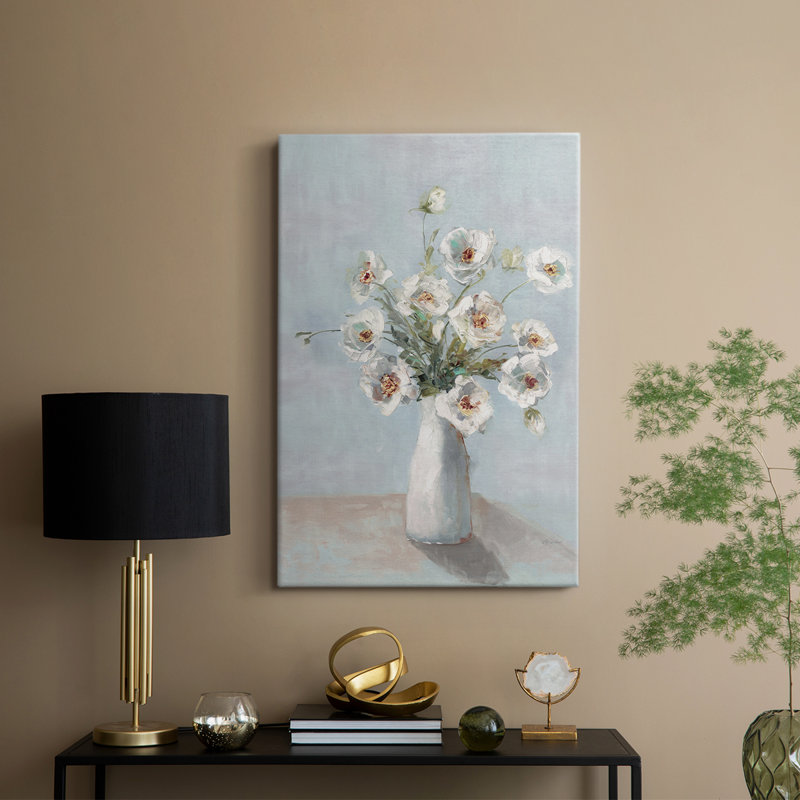 Les plus jolis coquelicots - galerie Cavas sur mesure, H 18 po x l 12 po