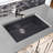 Plymouth 30'' L Single Bowl Granite Kitchen Sink-15777422