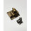 Eloise Latch in Antique Brass Medium