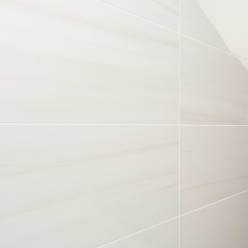 Minera Dolomite Warm White 12X24 Marble Look Polished Porcelain Tile