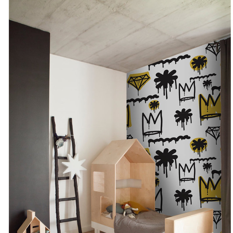 Casseus Matte Peel and Stick Mural, 312 x 219cm