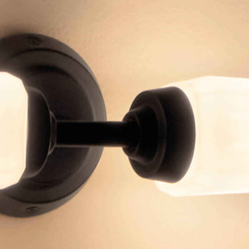 Lakeba 2 - Light Dimmable Vanity Light, Black