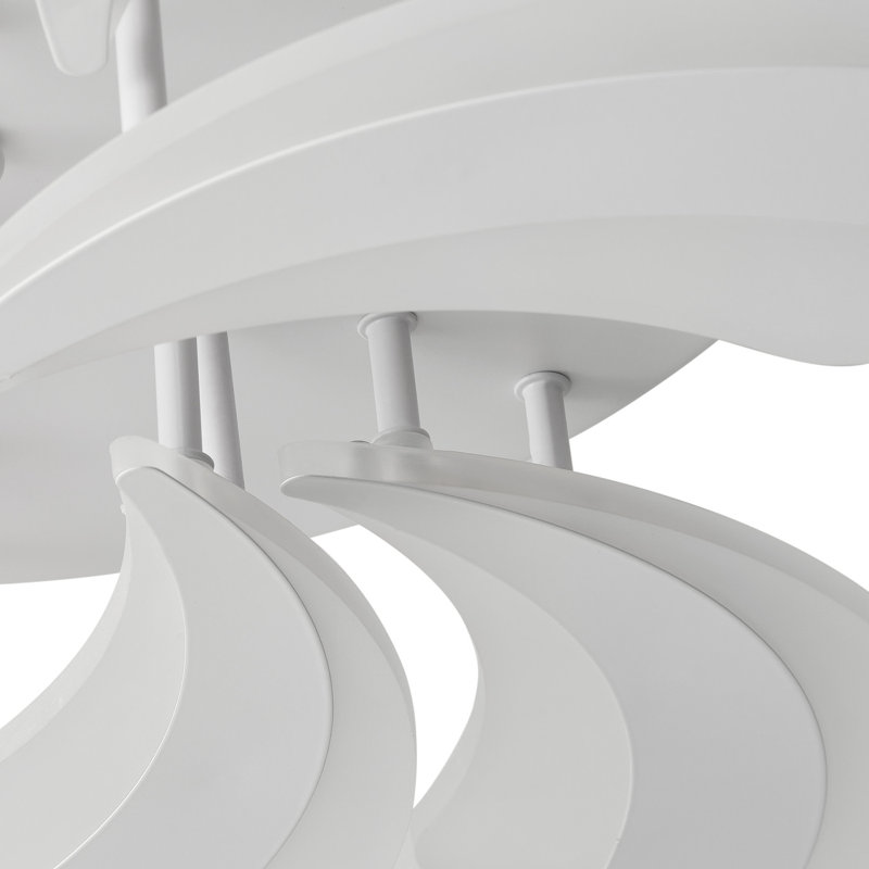 Joscha Remote Control Modern Ceiling Light LED Flush Mount Light Fixture
