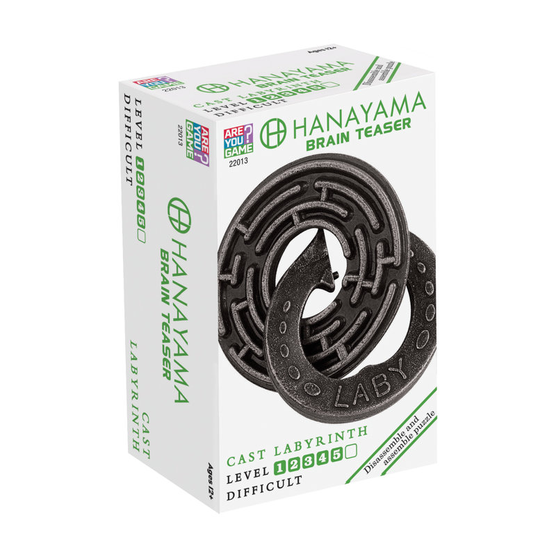 Labyrinthe Hanayama niveau 5, Noir