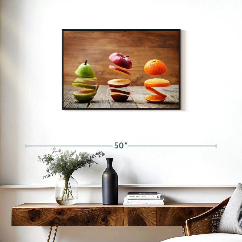 Yarlin tranches de fruits, H 21 po x l 31 po