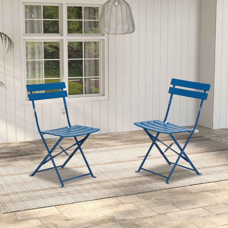 Chaise d'appoint pliante pour patio