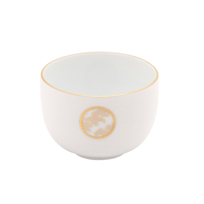 Damassé Ritz Paris Ceramic Cappuccino Cup