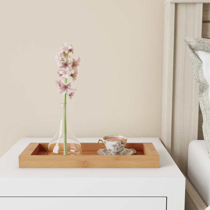 Plateau en bambou meuble-lavabo Aeliana