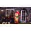 Durham 6ft Christmas Inflatable Gingerbread Man & Santa Hat w/ LED Lights