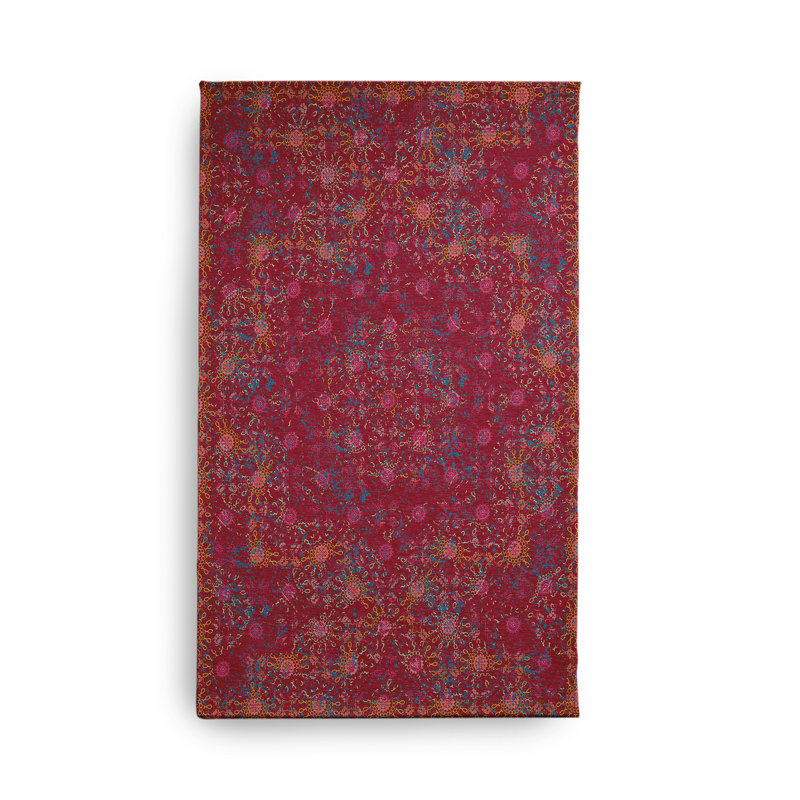 Tapis intérieur / extérieur rectangulaire 1 pi 6 po x 2 pi 6 po avec envers antidérapant