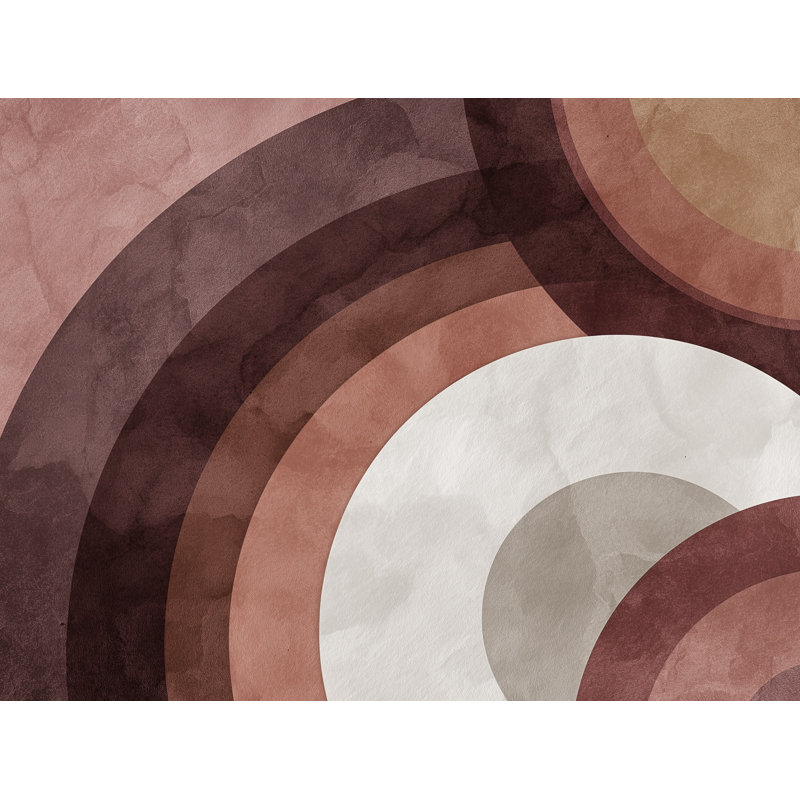 Rouleau double de papier peint abstrait géométrique moderne, Texturé non collé, 140 po x 108 po
