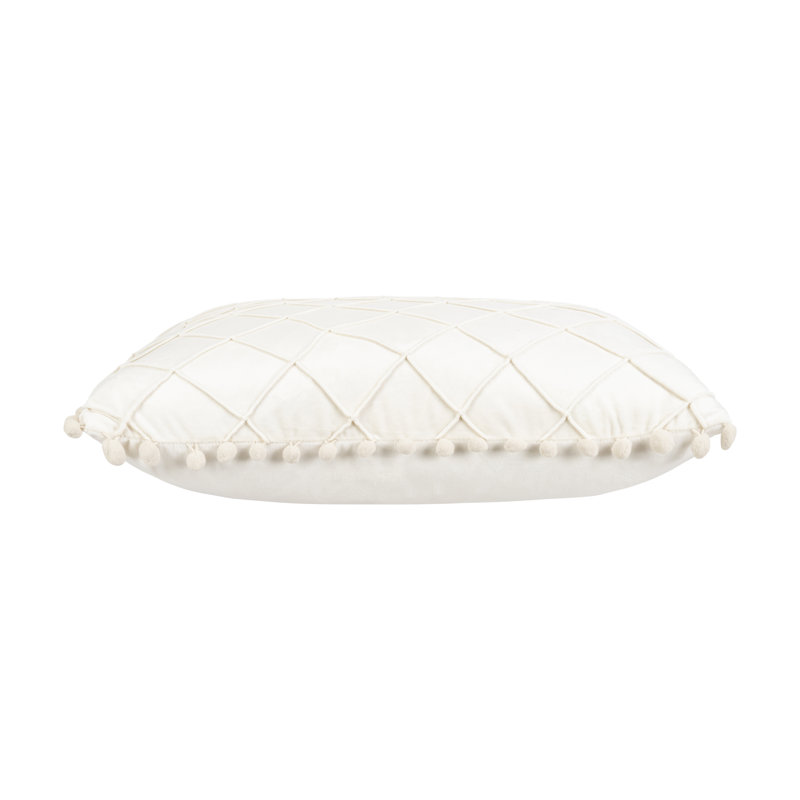 Coussin décoratif en velours