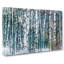 A Birch Tree Forest In Abstract - Wrapped Canvas-55299370