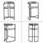 Beatryce Bar Stools Upholstered Counter Stool with Metal Frame Modern Bar Chairs for Kitchen Island, Dining Room (Set of 2)-896570709