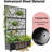 Privacy Screen with Planter Box, 72" H x 47" W Outdoor Privacy Screens and 3-Panels, Garden Decorative Planter Box with Trellis for for Climbing Plants, Vegetable, Vines